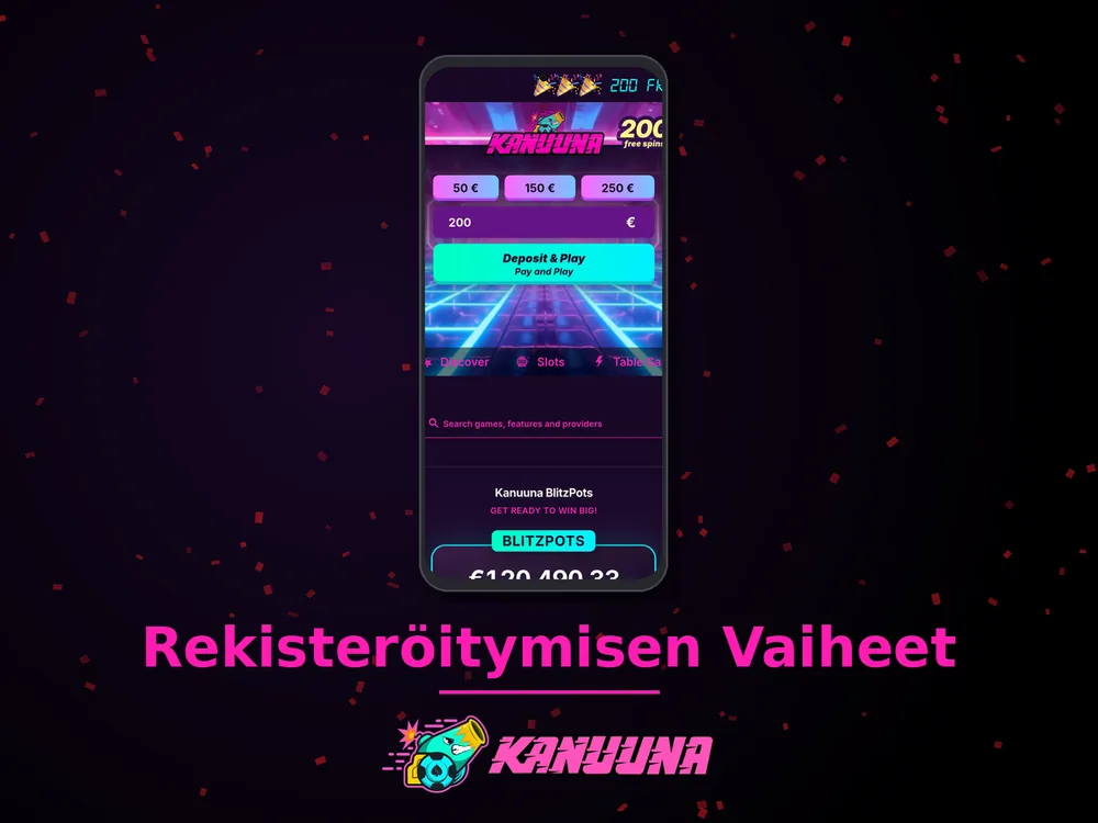 Kanuuna - Rekisteröitymisen Vaiheet