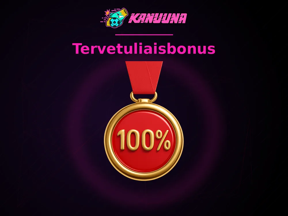 Kanuuna - Tervetuliaisbonus