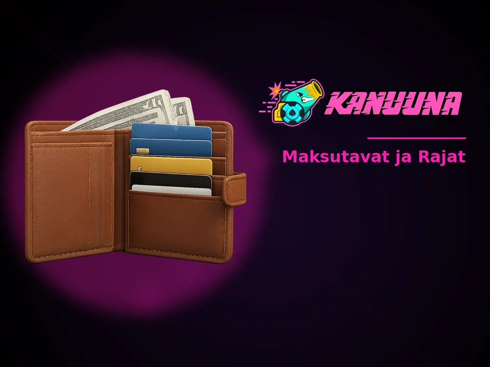 Kanuuna - Maksutavat ja Rajat