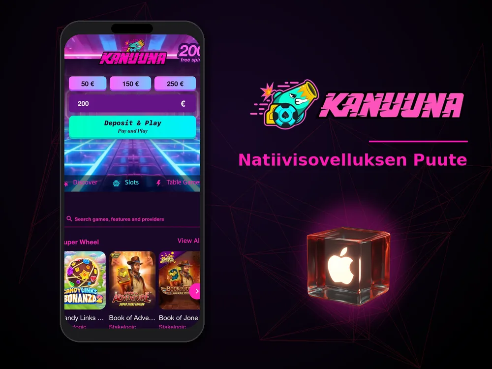 Kanuuna - Natiivisovelluksen Puute