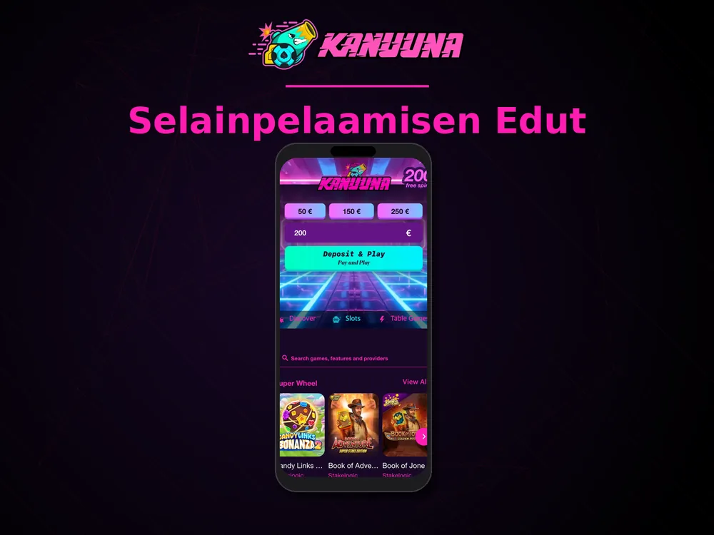 Kanuuna - Selainpelaamisen Edut