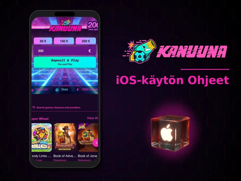 Kanuuna - iOS-käytön Ohjeet
