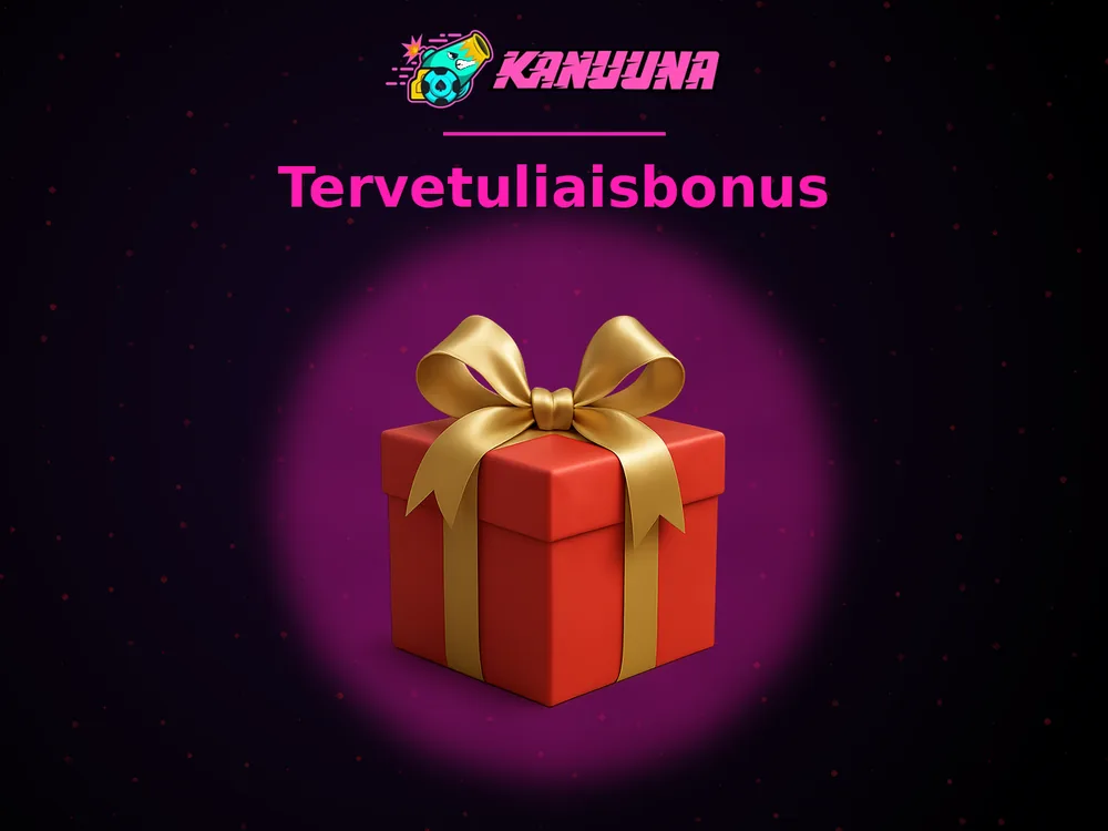 Kanuuna - Tervetuliaisbonus