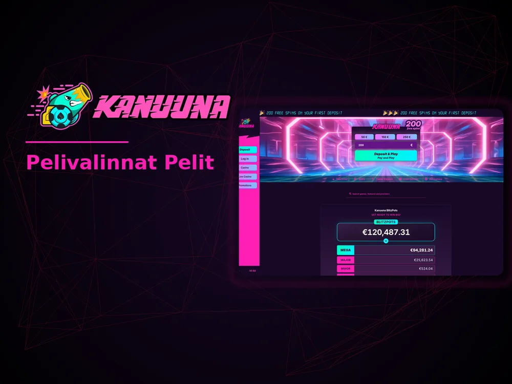 Kanuuna - Pelivalinnat Pelit