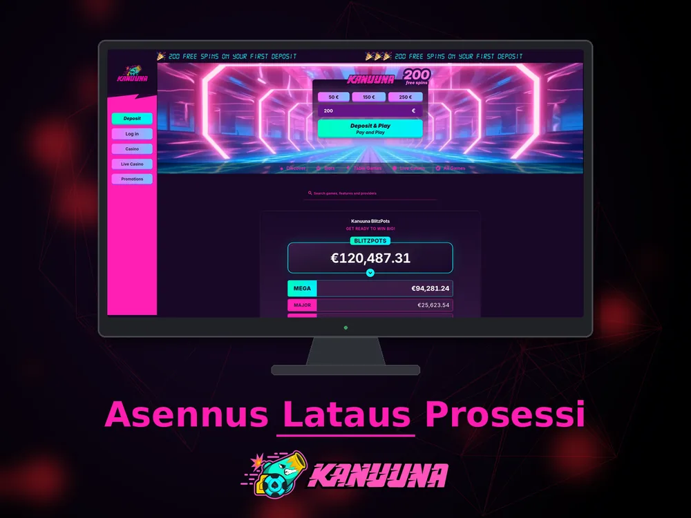 Kanuuna - Asennus Lataus Prosessi