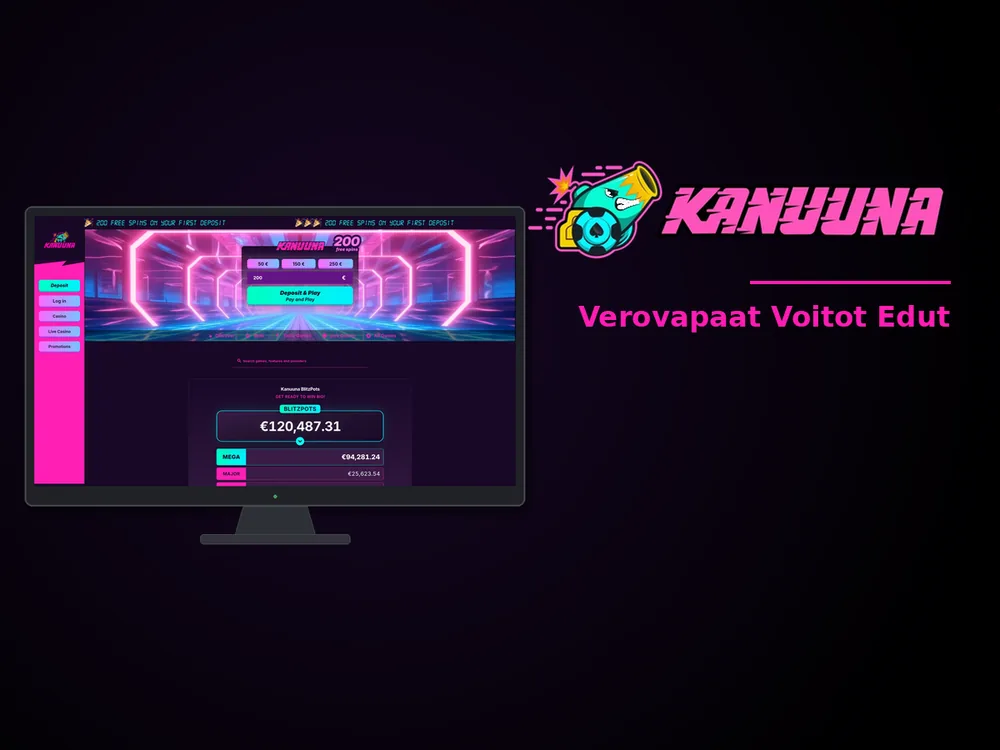 Kanuuna - Verovapaat Voitot Edut