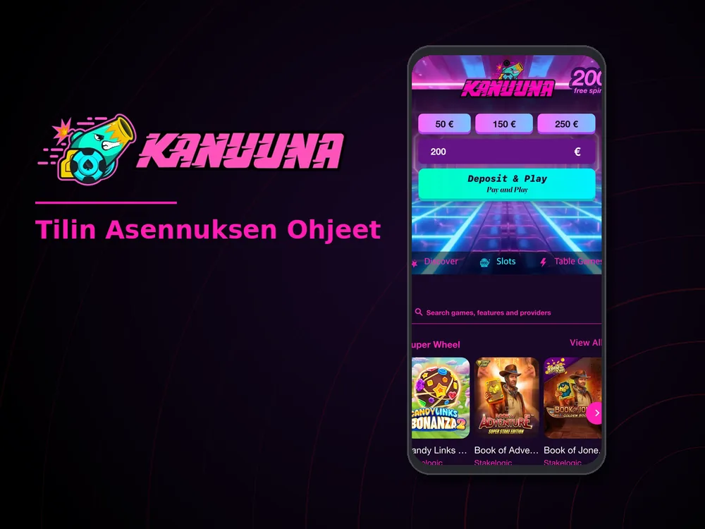Kanuuna - Tilin Asennuksen Ohjeet