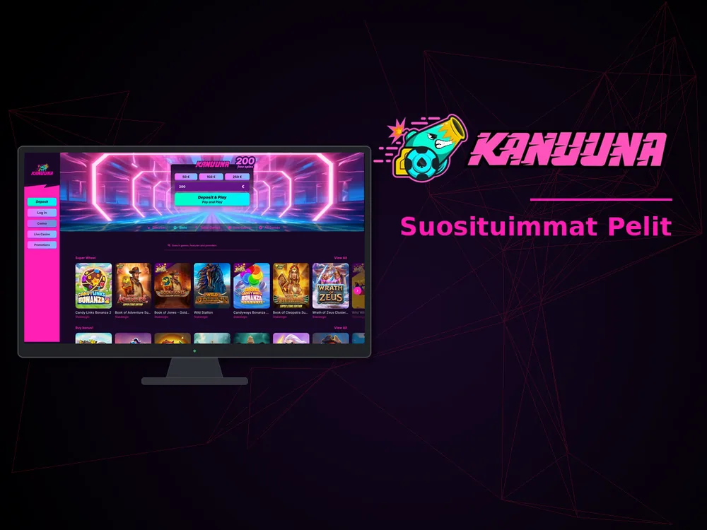 Kanuuna - Suosituimmat Pelit