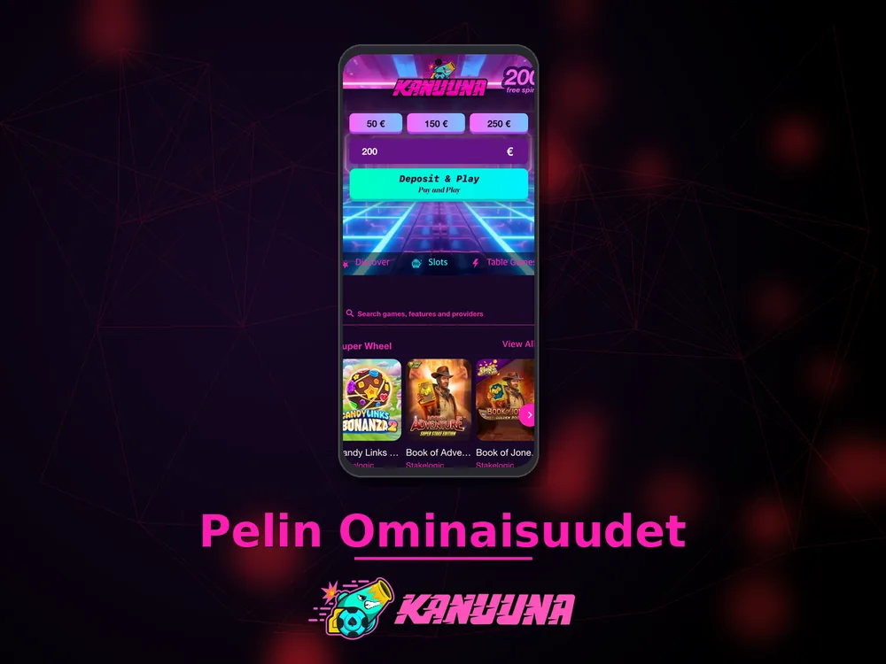 Kanuuna - Pelin Ominaisuudet