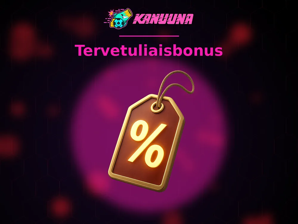 Kanuuna - Tervetuliaisbonus