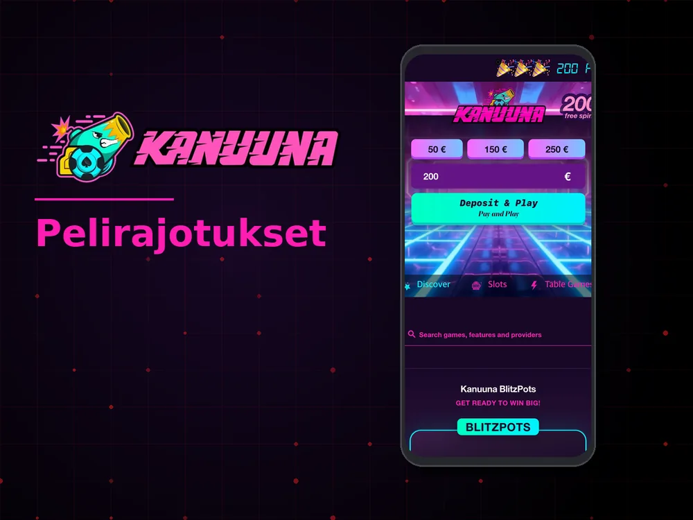 Kanuuna - Pelirajotukset