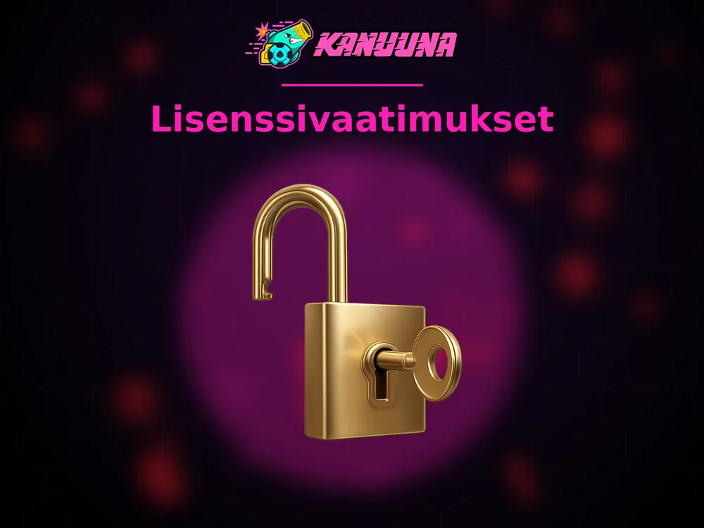 Kanuuna - Lisenssivaatimukset
