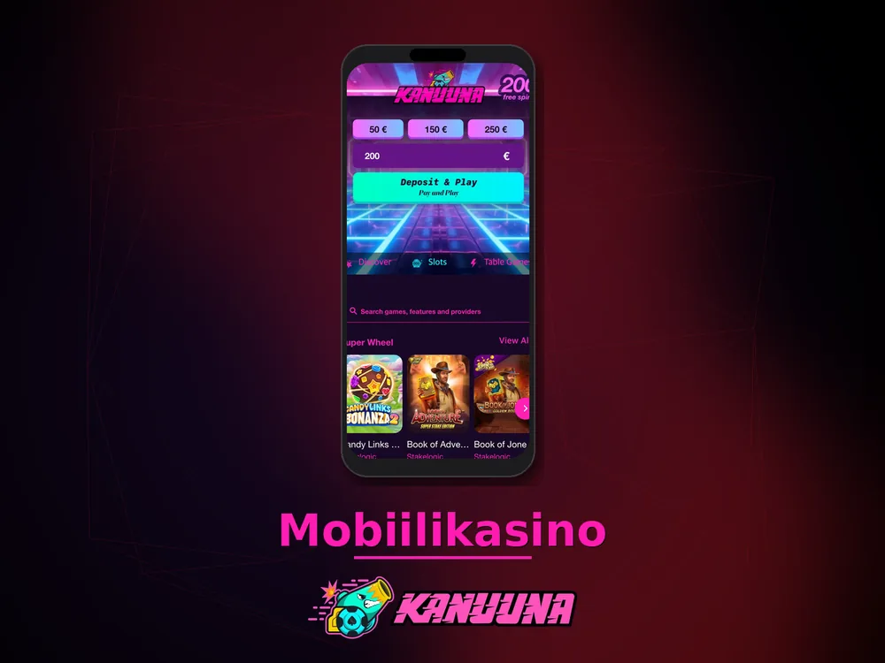 Kanuuna - Mobiilikasino