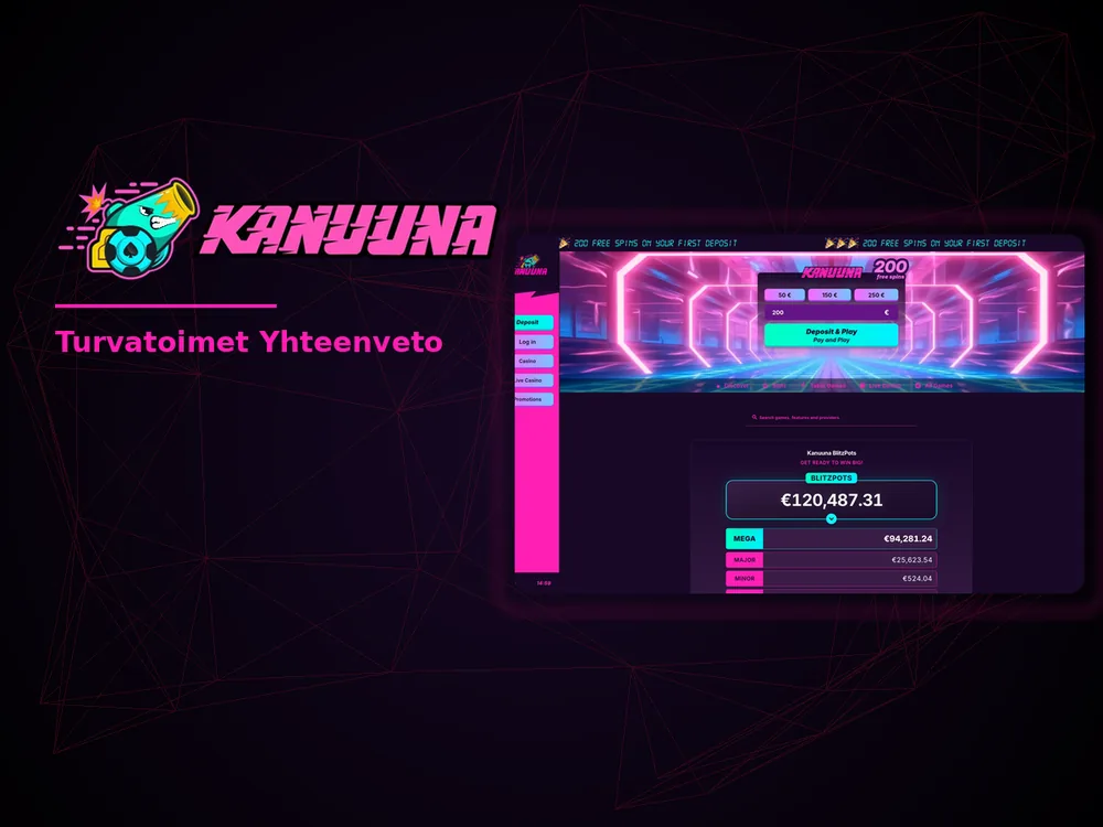 Kanuuna - Turvatoimet Yhteenveto