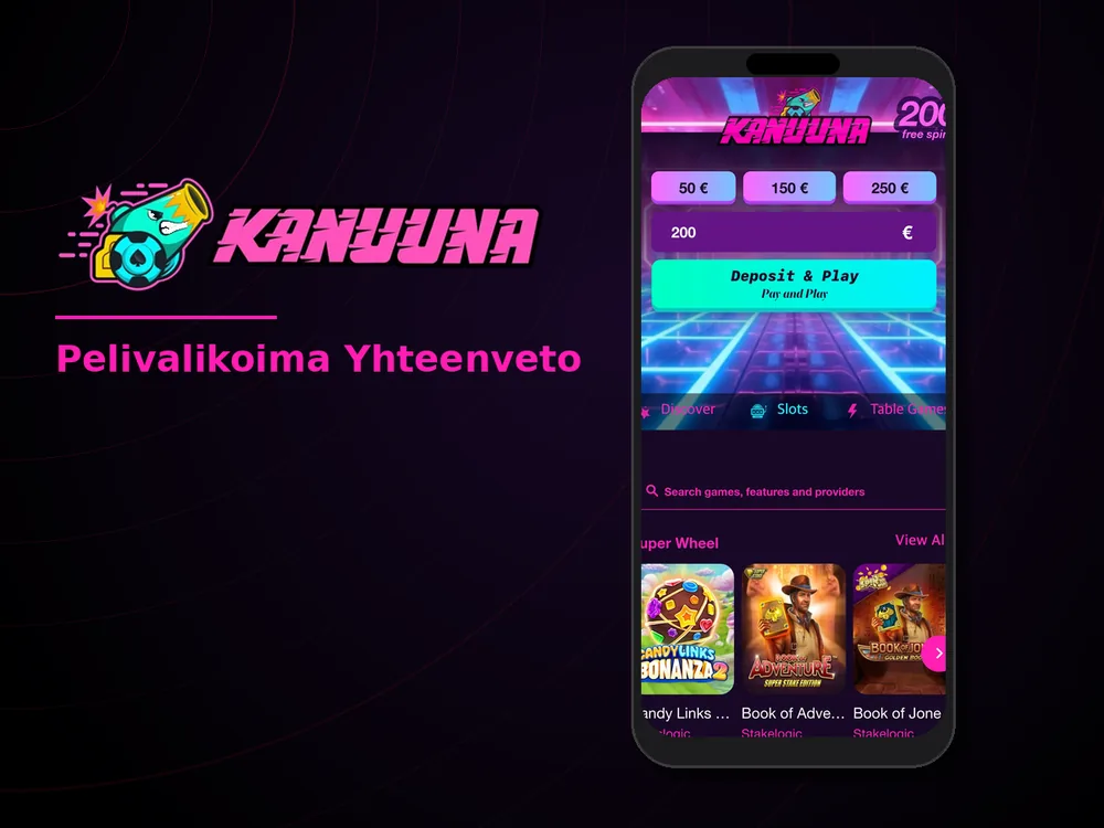 Kanuuna - Pelivalikoima Yhteenveto