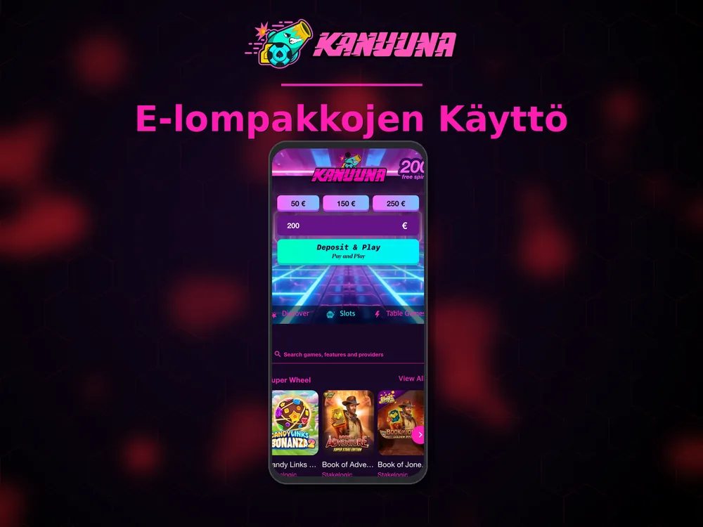 Kanuuna - E-lompakkojen Käyttö