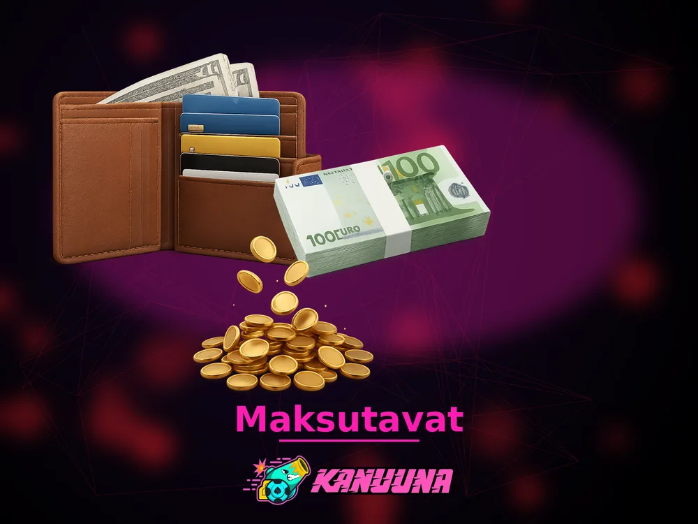Kanuuna - Maksutavat